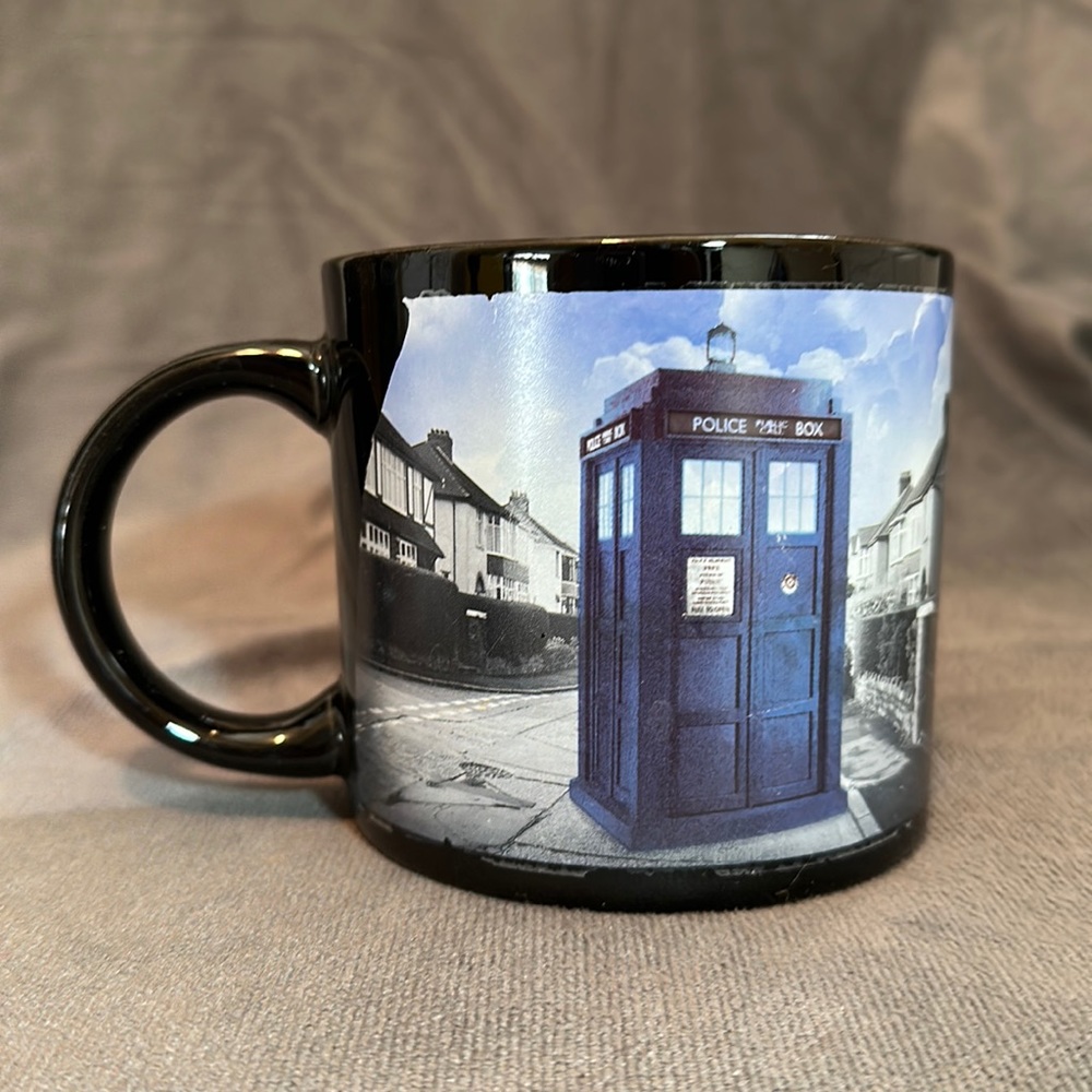 Imperfect Dr Who Heat Changing Mug